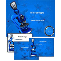 Microscope PowerPoint Template