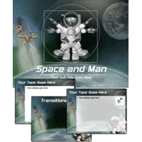 Astronaut PowerPoint Template