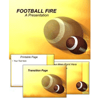 Footballs PowerPoint Template