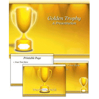 Trophy PowerPoint Template