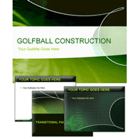 Golfball PowerPoint Template