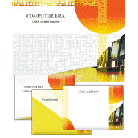 Orange PowerPoint Template