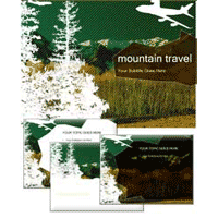 Mountains PowerPoint Template