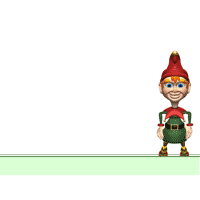 Christmas elves backdrop