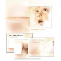 Innocence powerpoint template