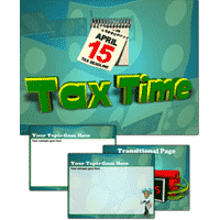 Tax time power point theme