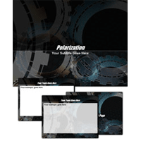 Polarization powerpoint template