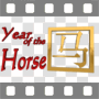 Year of the horse symbol on Chinese calendar