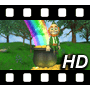 Leprechaun on pot of gold