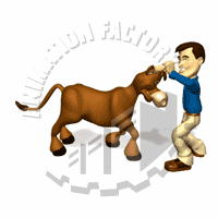 Bull-riding Animation