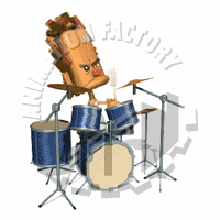 Drumming Animation