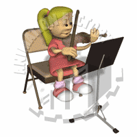 Violin Animation
