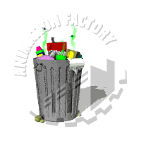 Trashcan Animation