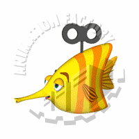 Fish-shaped Animation