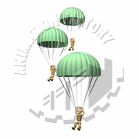 Paratroopers Animation