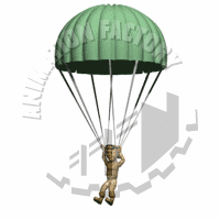 Paratrooper Animation