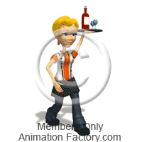 Waitress Animation