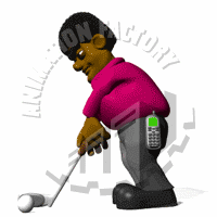 Golfer Animation