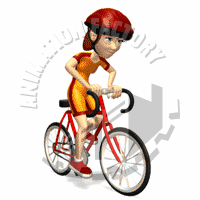 Cyclist Animation