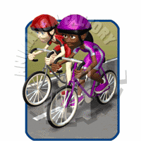 Cyclists Animation