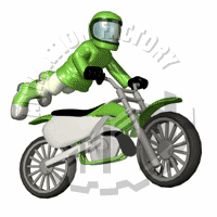 Motorbike Animation