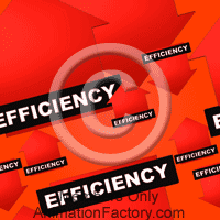 Efficiency Web Graphic