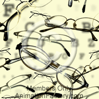 Glasses Web Graphic