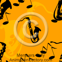 Saxophones Web Graphic