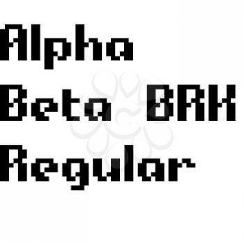 Alpha Font