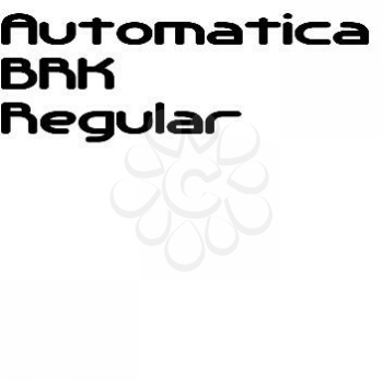 Automatica Font