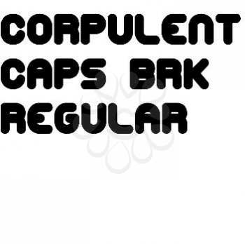 Corpulent Font