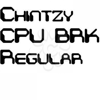 Lcd Font