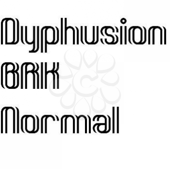 Dyphusion Font