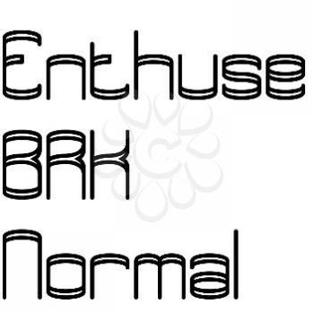 Enthuse Font