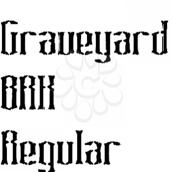 Graveyard Font