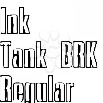 Ink Font