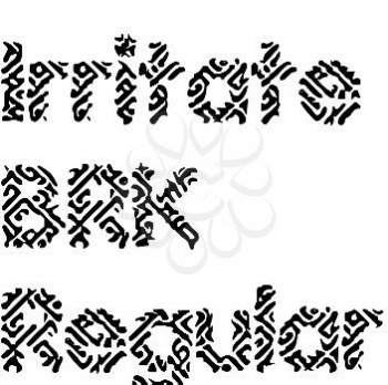 Maze Font