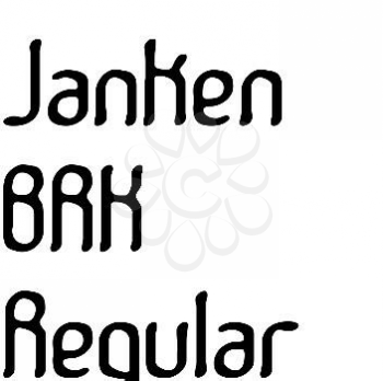 Rounded Font