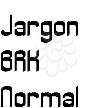 Jargon Font