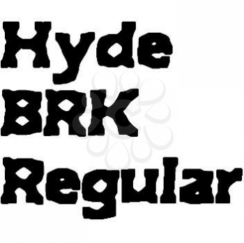 Hyde Font