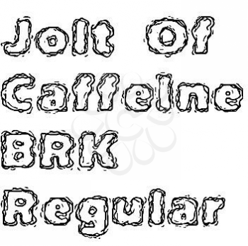 Caffeine Font