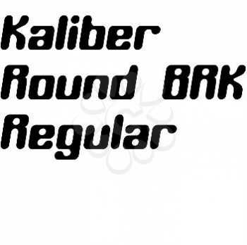 Kaliber Font