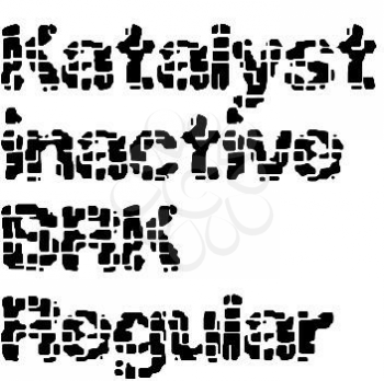 Cracks Font