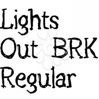 Lights Font