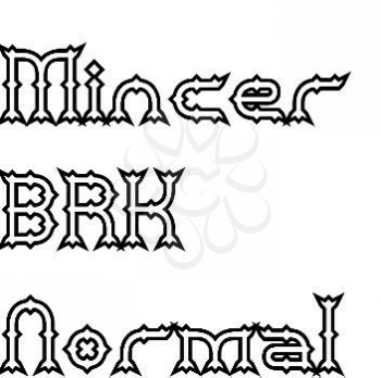 Outline Font