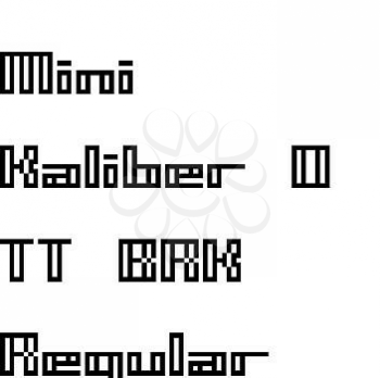 Kaliber Font