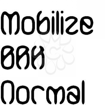 Mobilize Font