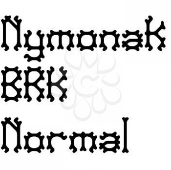 Nymonak Font