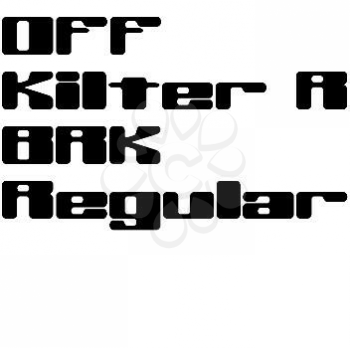 Kilter Font