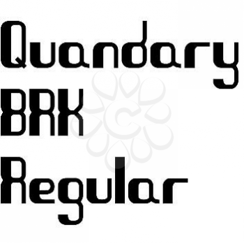 Rounded Font